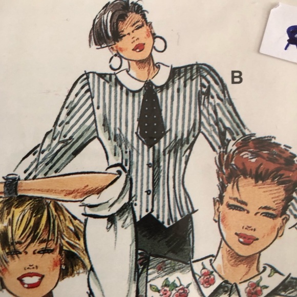 Young Collection Fashion Top Pattern tailored to fit, multi size - Picture 4 of 8